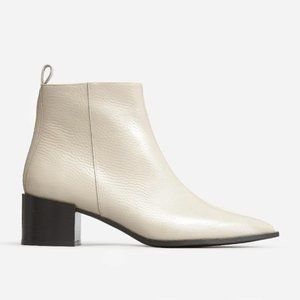 EVERLANE The Boss Bone Patent Leather Bootie sz 11